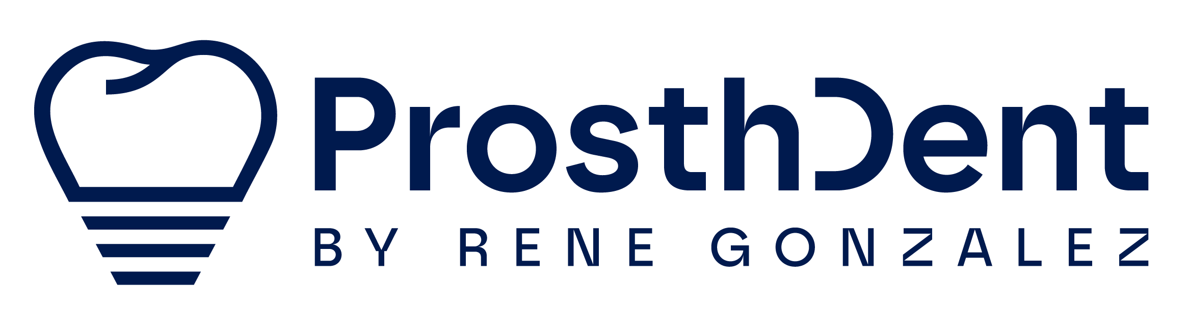 ProsthDent by Rene Gonzalez Logo ProsthDent by Rene Gonzalez logo, prosthodontist serving the Magnolia community